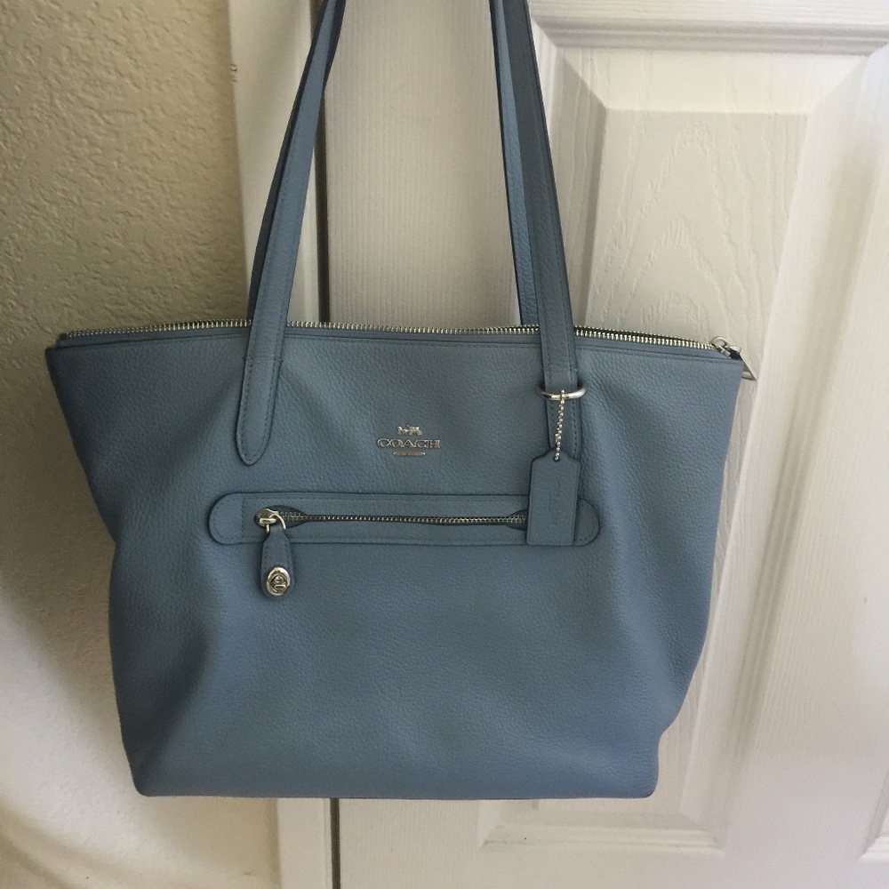 Coach Leather Tote